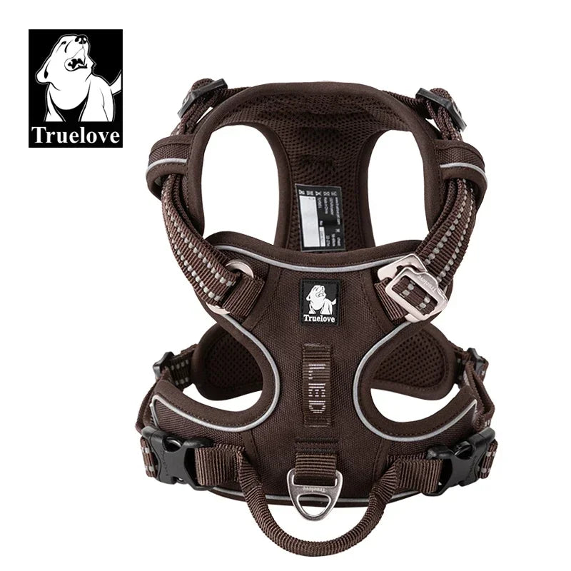 TrueLove Explosion-Proof Dog Harness Camouflage Reflective