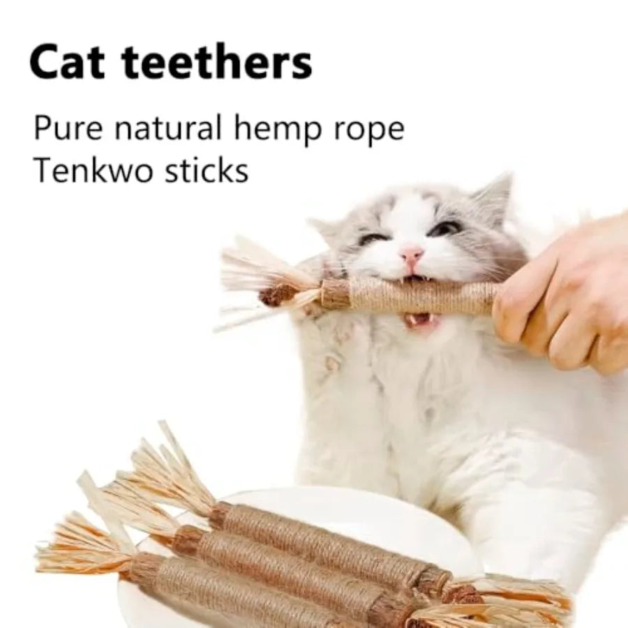 Matatabi Natural Silvervine Catnip Toys Sticks For Indoor Cats