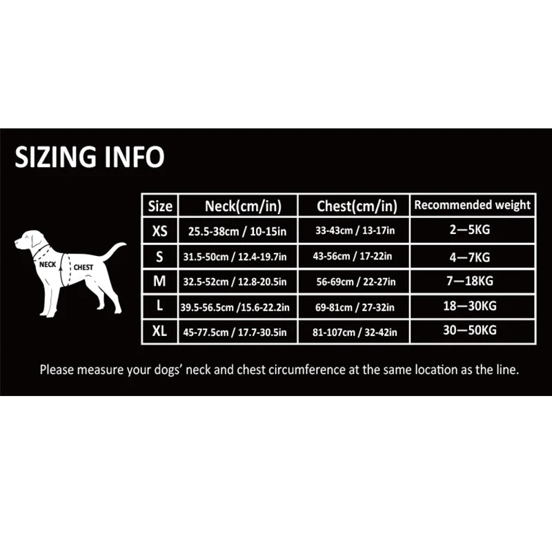 TRUELOVE Reflective Dog Harness No-Pull Adjustable Vest