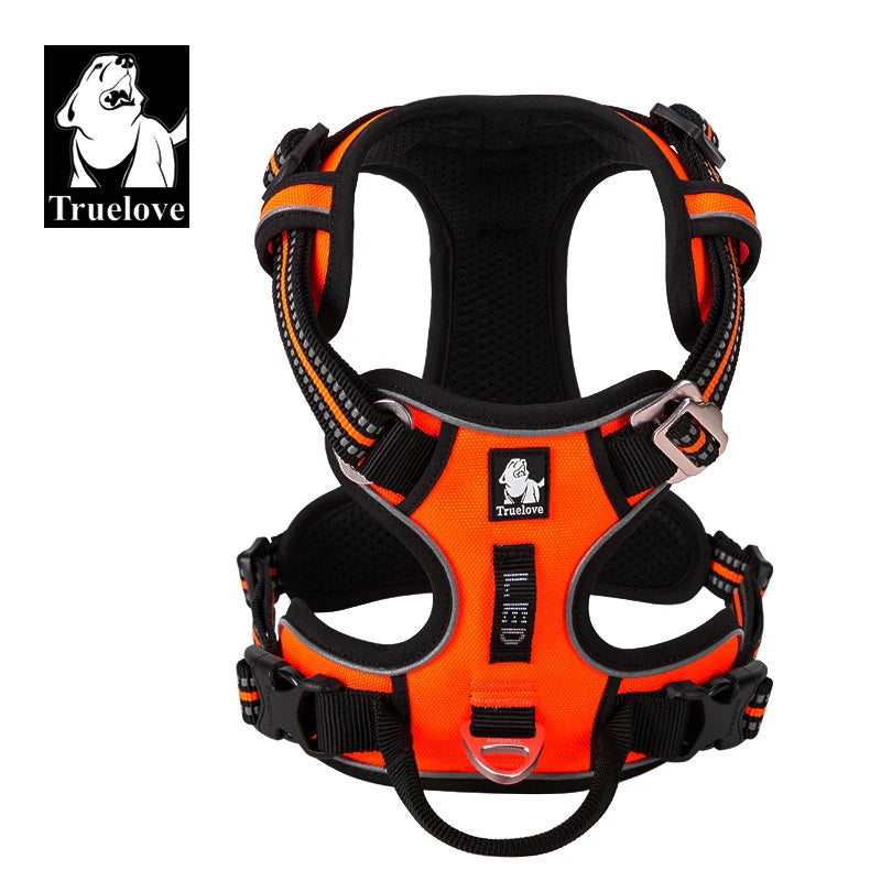 TRUELOVE Reflective Dog Harness No-Pull Adjustable Vest