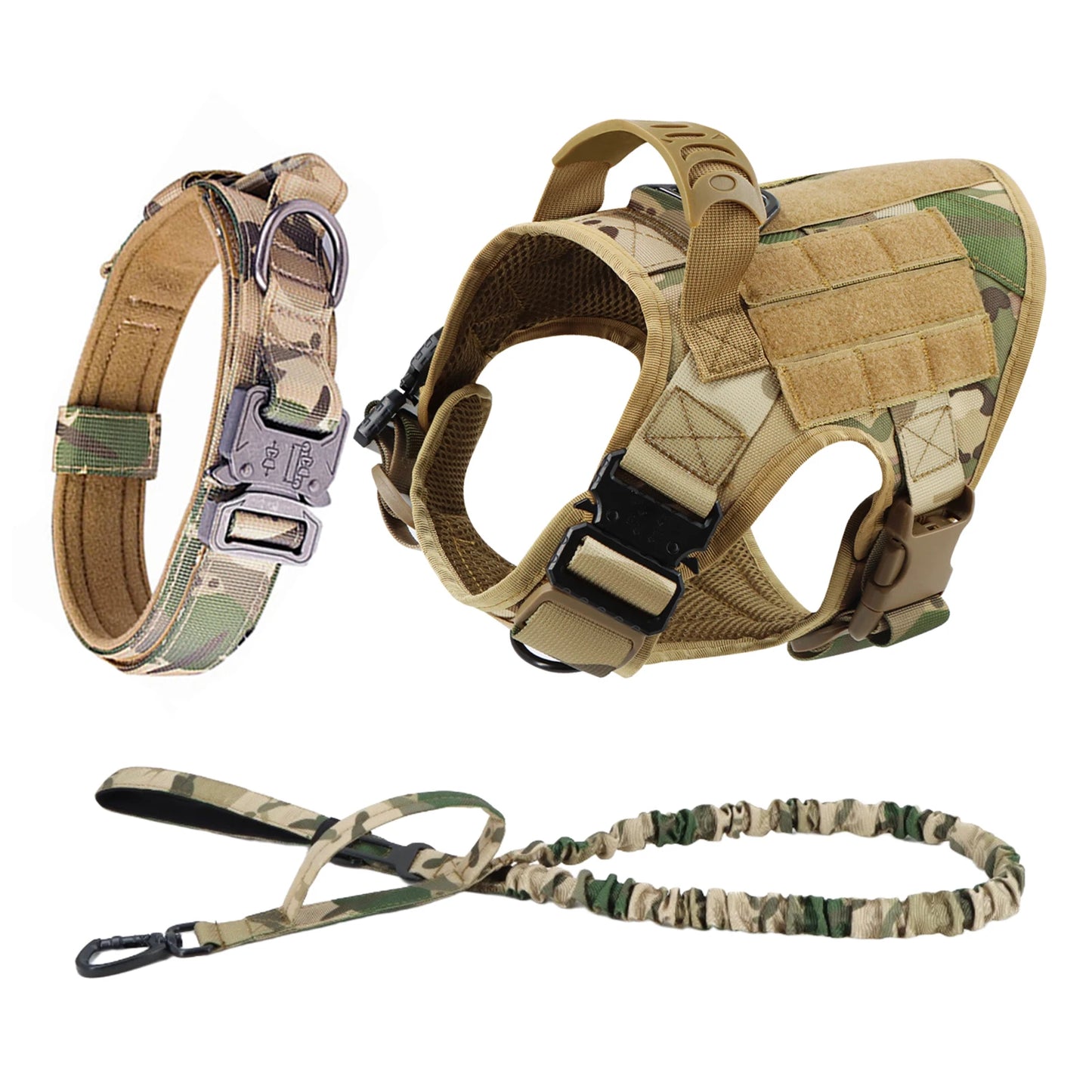 PETRAVEL Large Dog Harness And Leash Set For Training