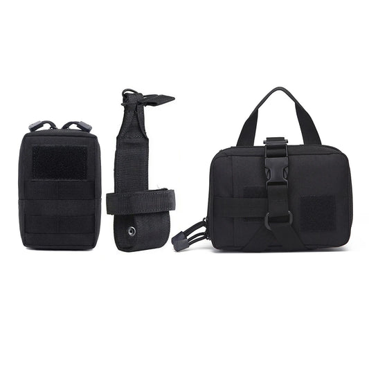 PETRAVEL Durable Dog Tactical MOLLE Pouch Set for Harness