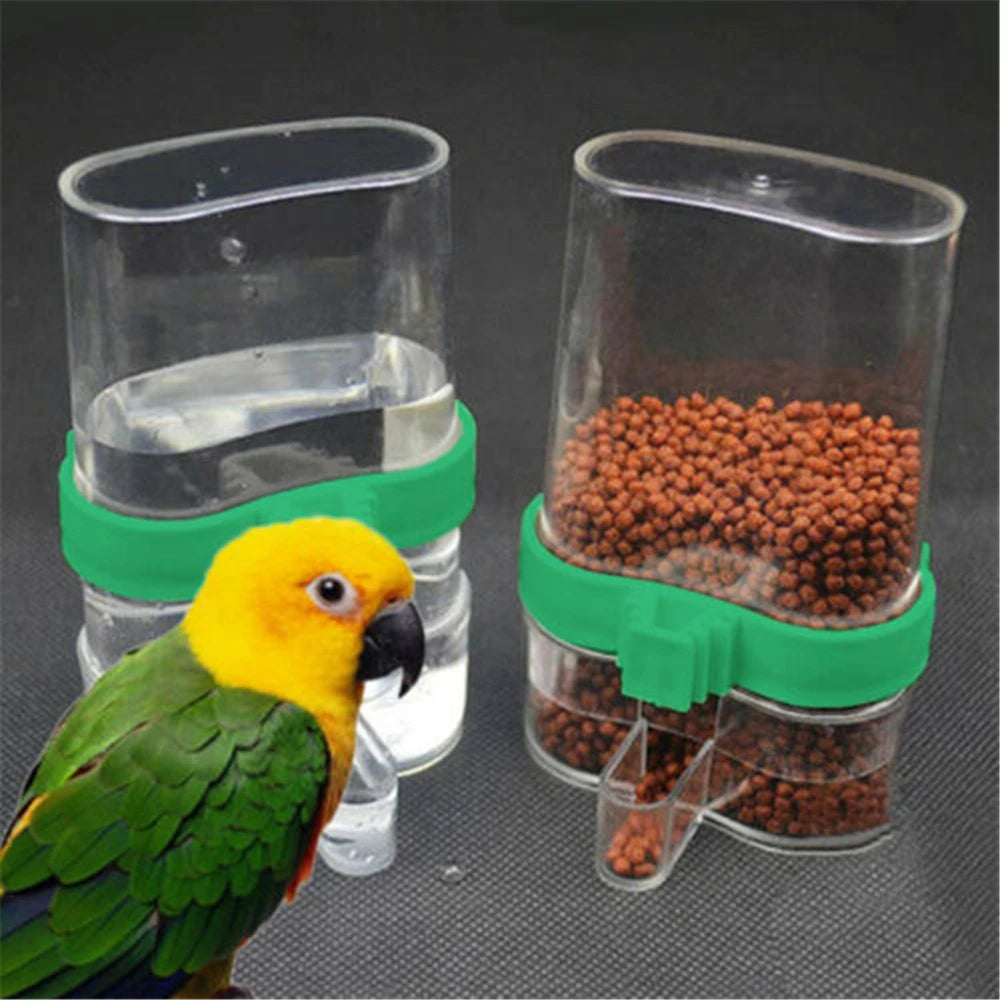 Parrot Automatic Drinker Water Feeder Cup Pet Bird Supplies