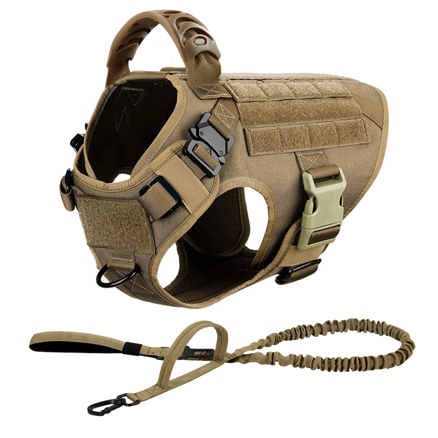PETRAVEL Large Dog Harness And Leash Set For Training