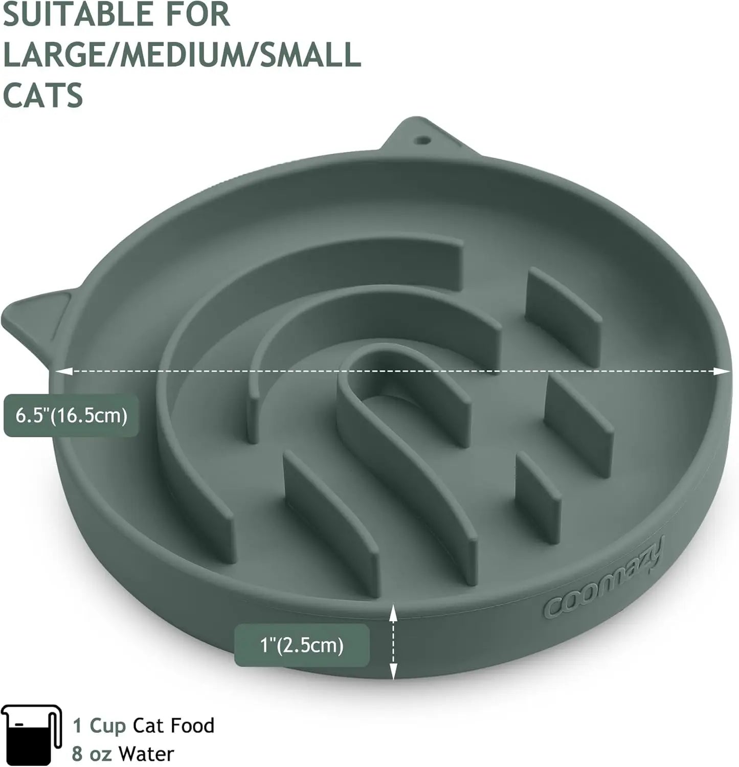 Interactive Slow Feeder Pet Bowl Puzzle Toy For Dogs And Cats