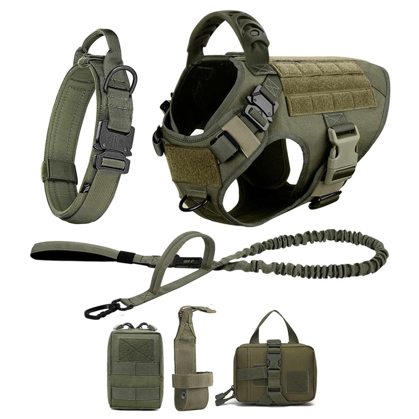 PETRAVEL Large Dog Harness And Leash Set For Training