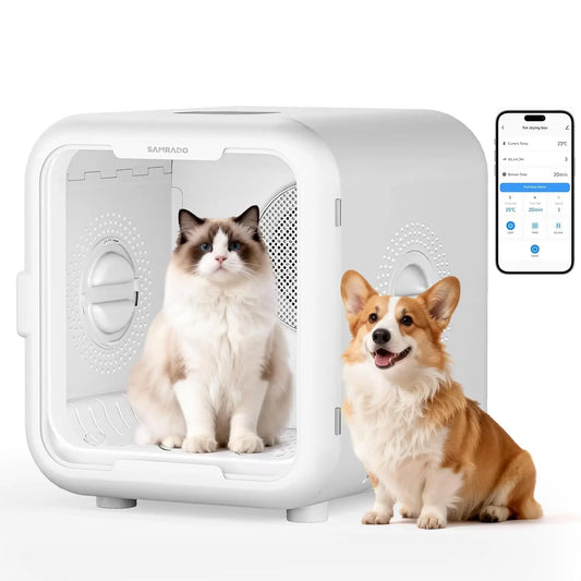 Automatic Pet Dryer Box for Cats and Small Dogs