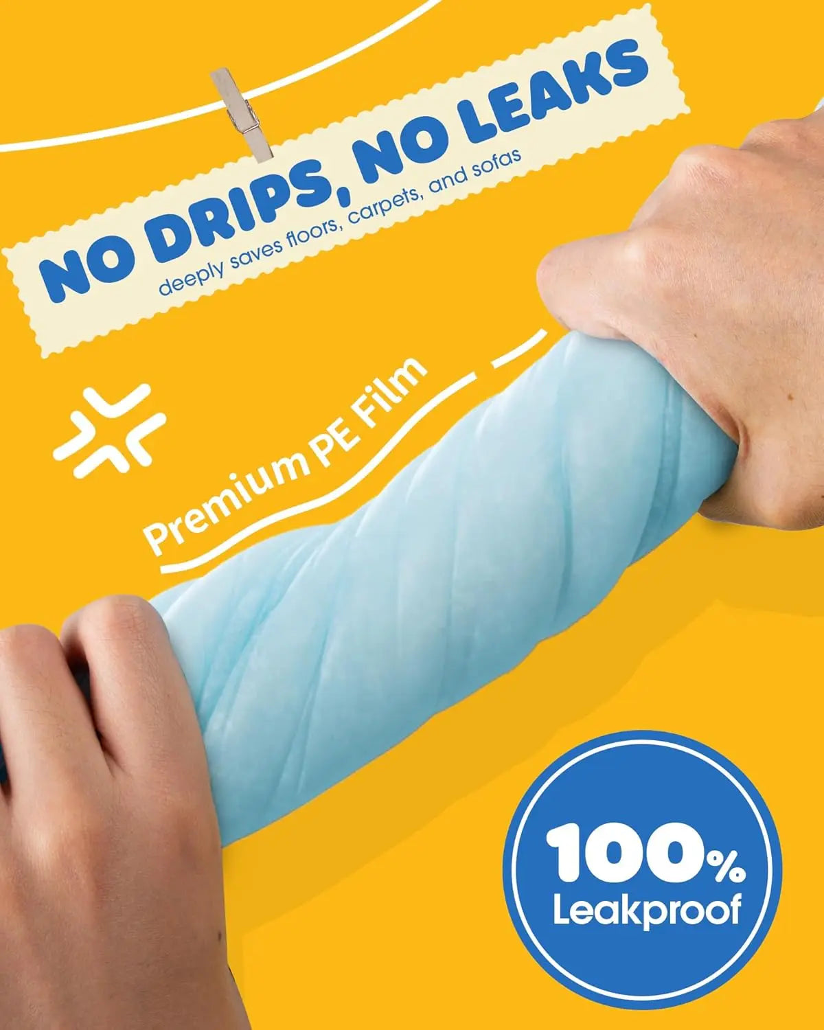 6-Layer Quick-Drying Dog Pee Pads For Urine Absorption