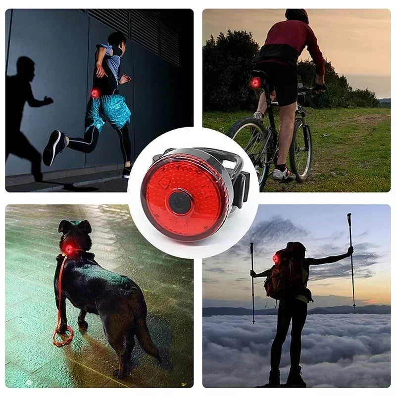 LED Light Dog Collar USB Rechargeable 3 Modes Night Walking