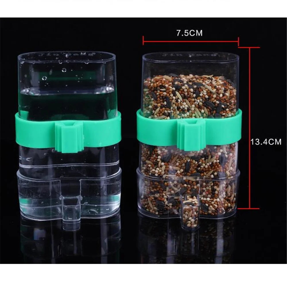 Parrot Automatic Drinker Water Feeder Cup Pet Bird Supplies