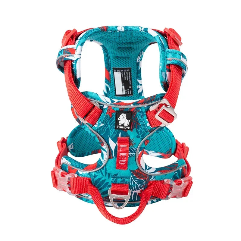 TrueLove Explosion-Proof Dog Harness Camouflage Reflective