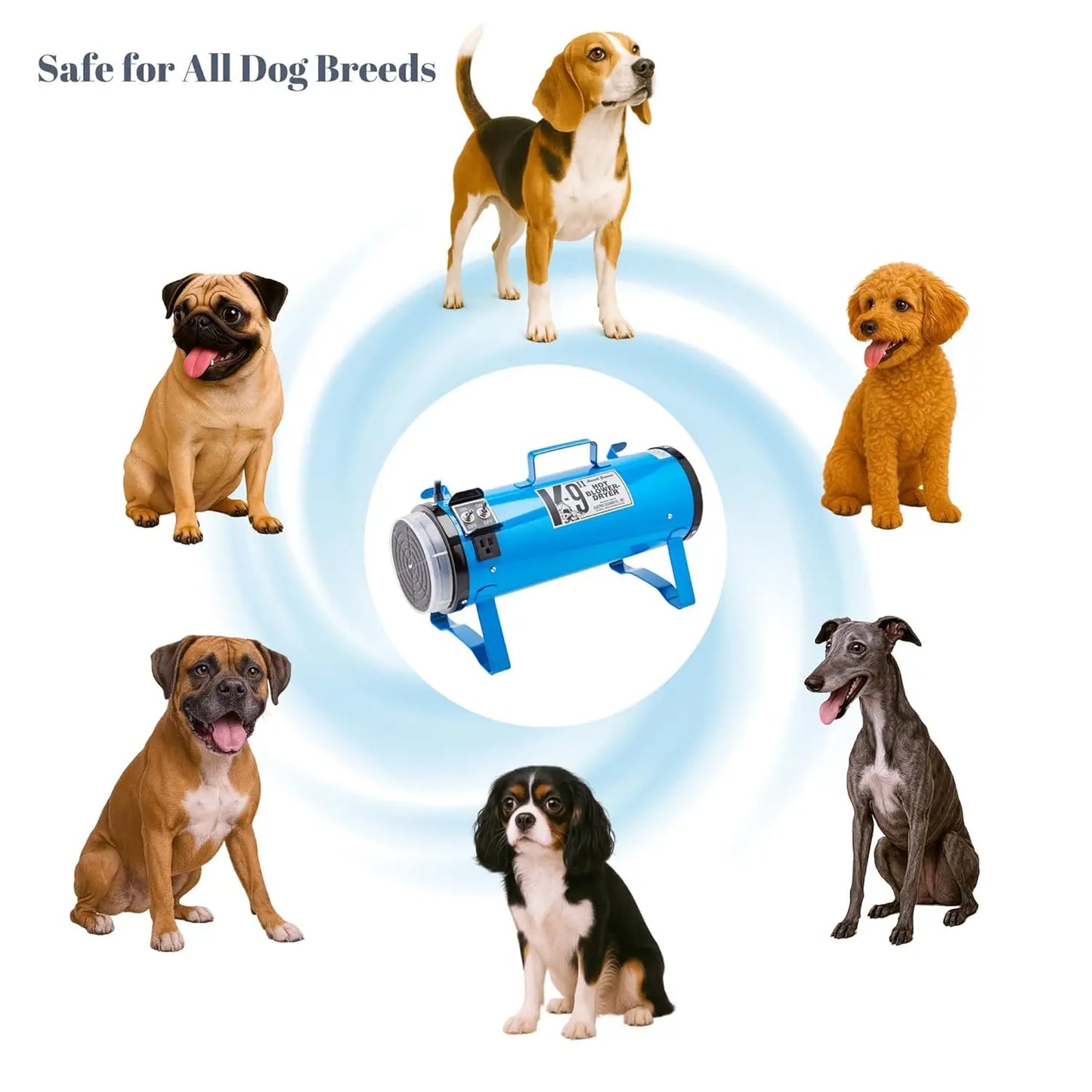 K9 II Variable Speed Dog Dryer With Adjustable Airflow