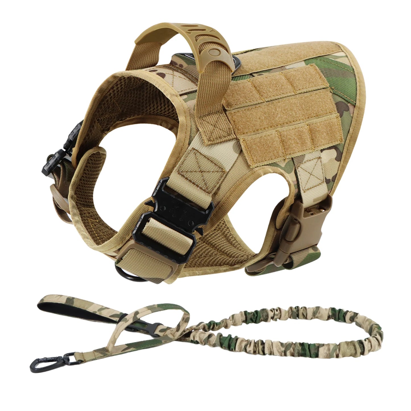 PETRAVEL Large Dog Harness And Leash Set For Training