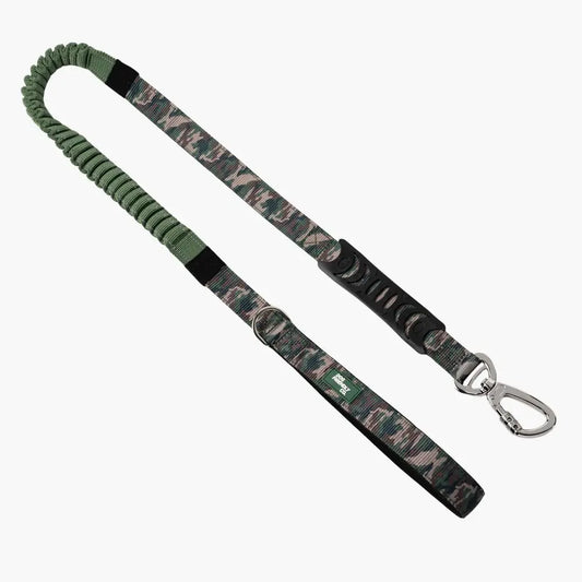 XMSJ Bungee Dog Leash Shock Absorbent Neoprene Handle Heavy Duty Clip