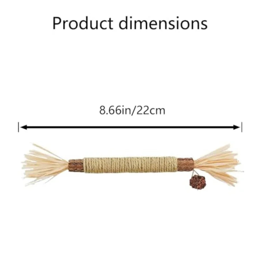 Matatabi Natural Silvervine Catnip Toys Sticks For Indoor Cats