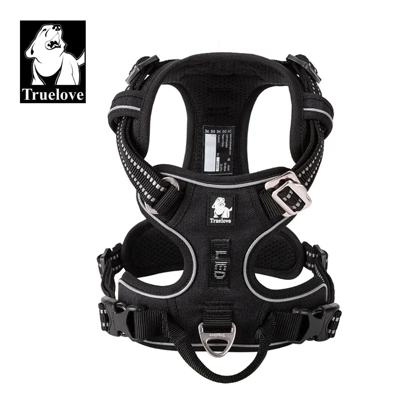 TRUELOVE Reflective Dog Harness No-Pull Adjustable Vest