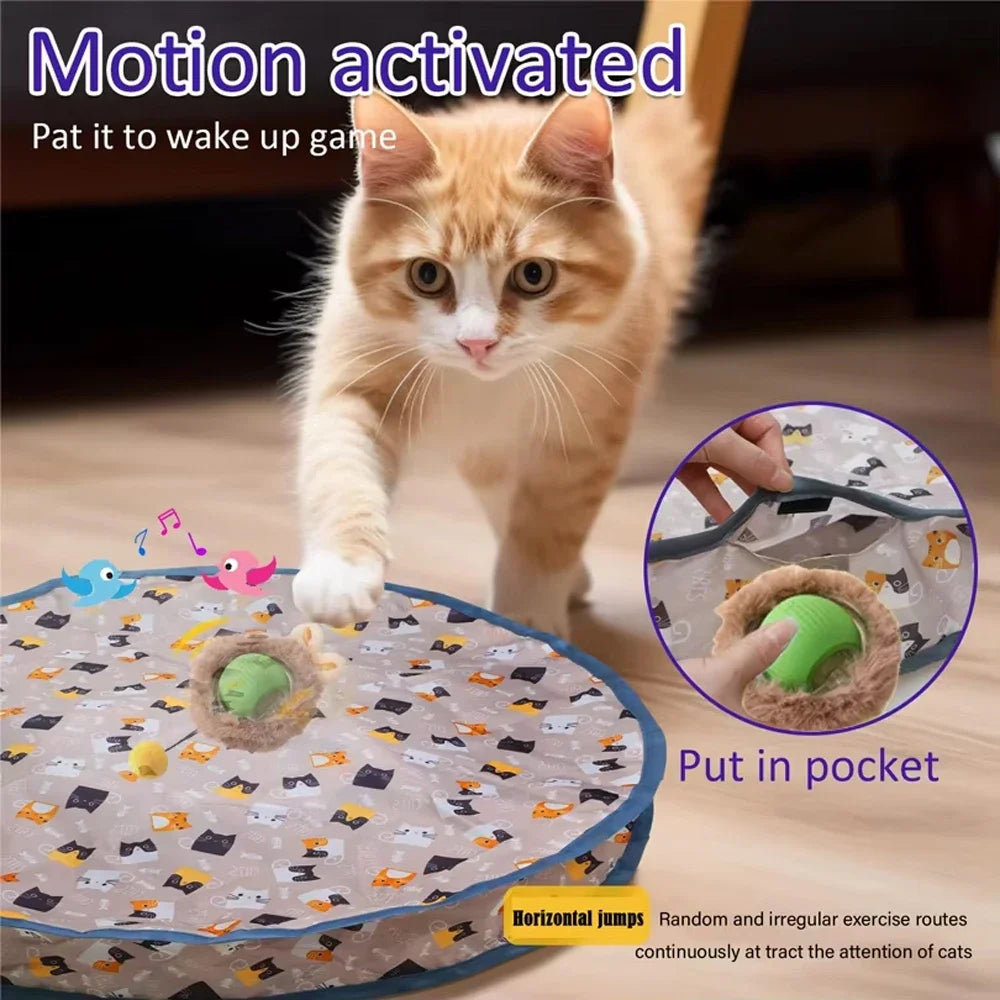 Smart Interactive Cat Toy Ball Motion Activated Indoor