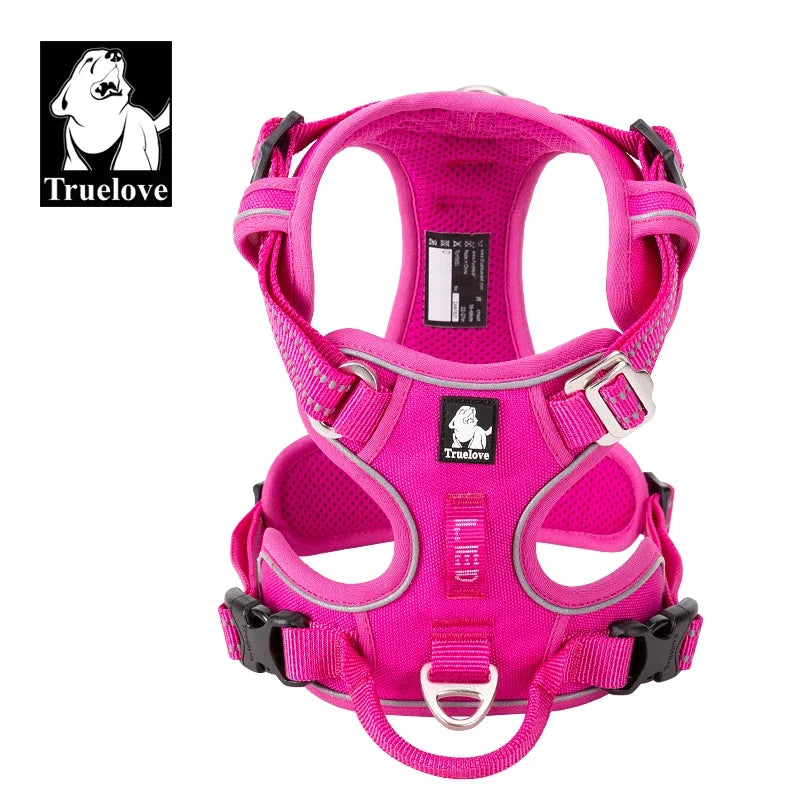 TRUELOVE Reflective Dog Harness No-Pull Adjustable Vest