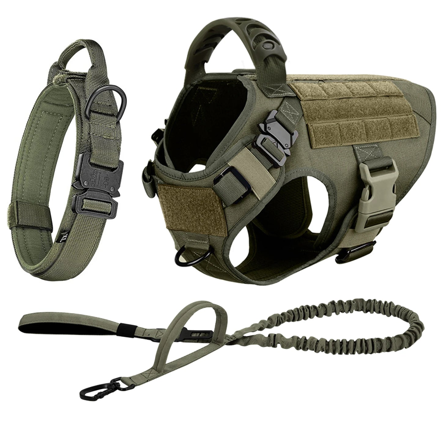PETRAVEL Large Dog Harness And Leash Set For Training