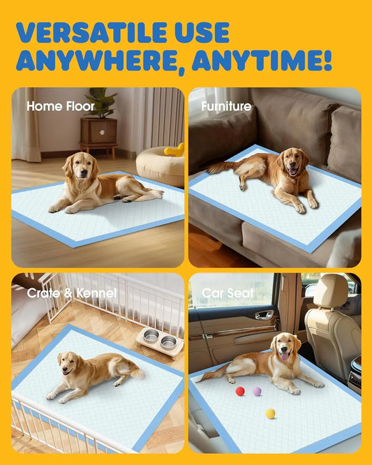 6-Layer Quick-Drying Dog Pee Pads For Urine Absorption