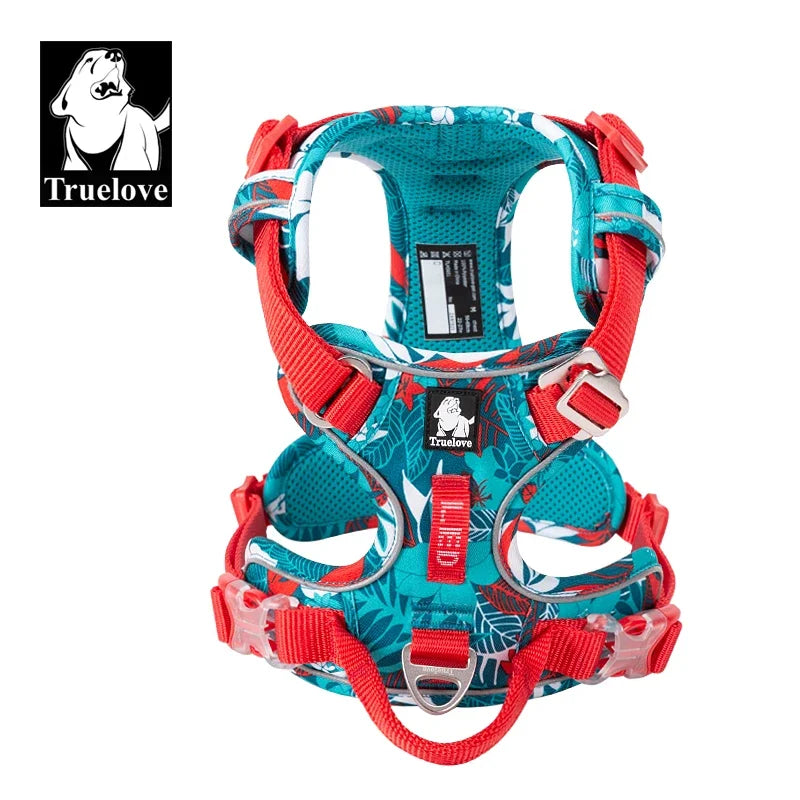 TRUELOVE Reflective Dog Harness No-Pull Adjustable Vest
