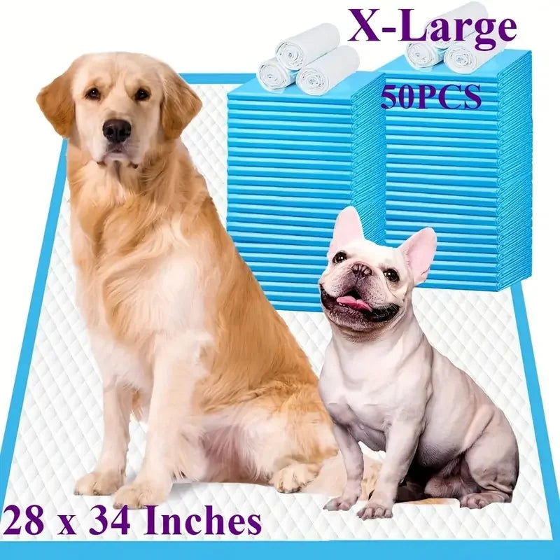 6-Layer Quick-Drying Dog Pee Pads For Urine Absorption