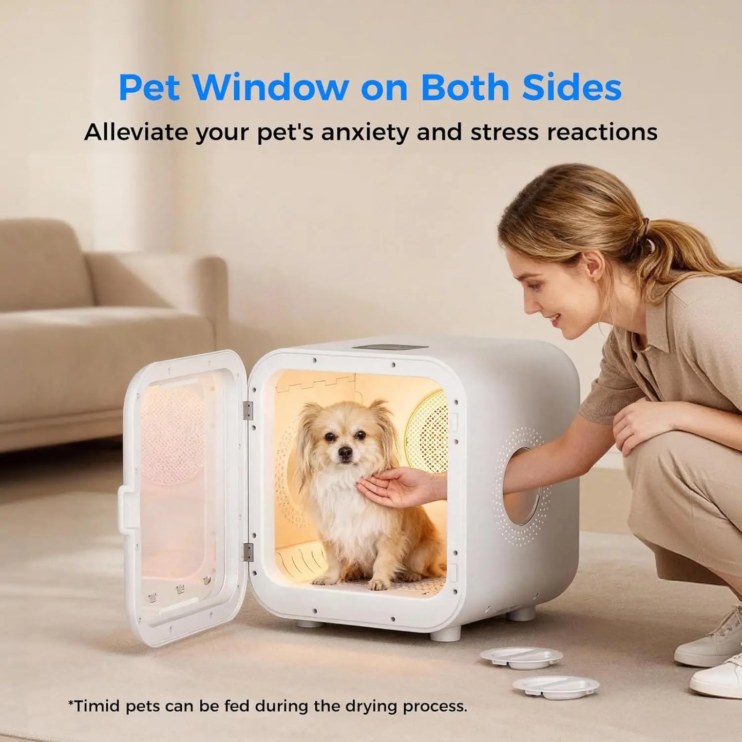 Automatic Pet Dryer Box for Cats and Small Dogs