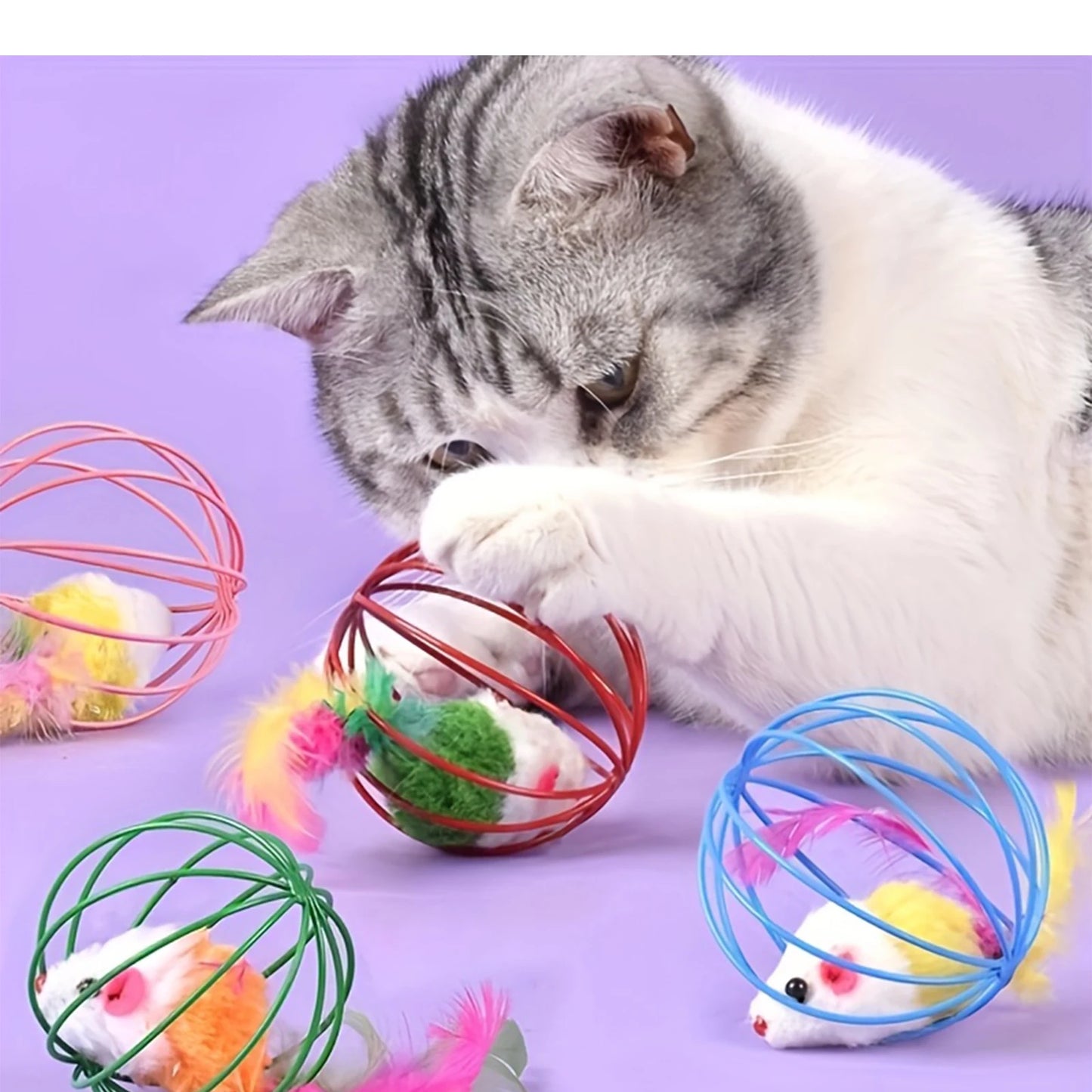 LISM CN Interactive Cat Teasing Toy Mouse Simulation