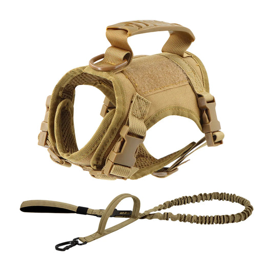 PETRAVEL Tactical Cat Harness With Leash Set For Escape Proof