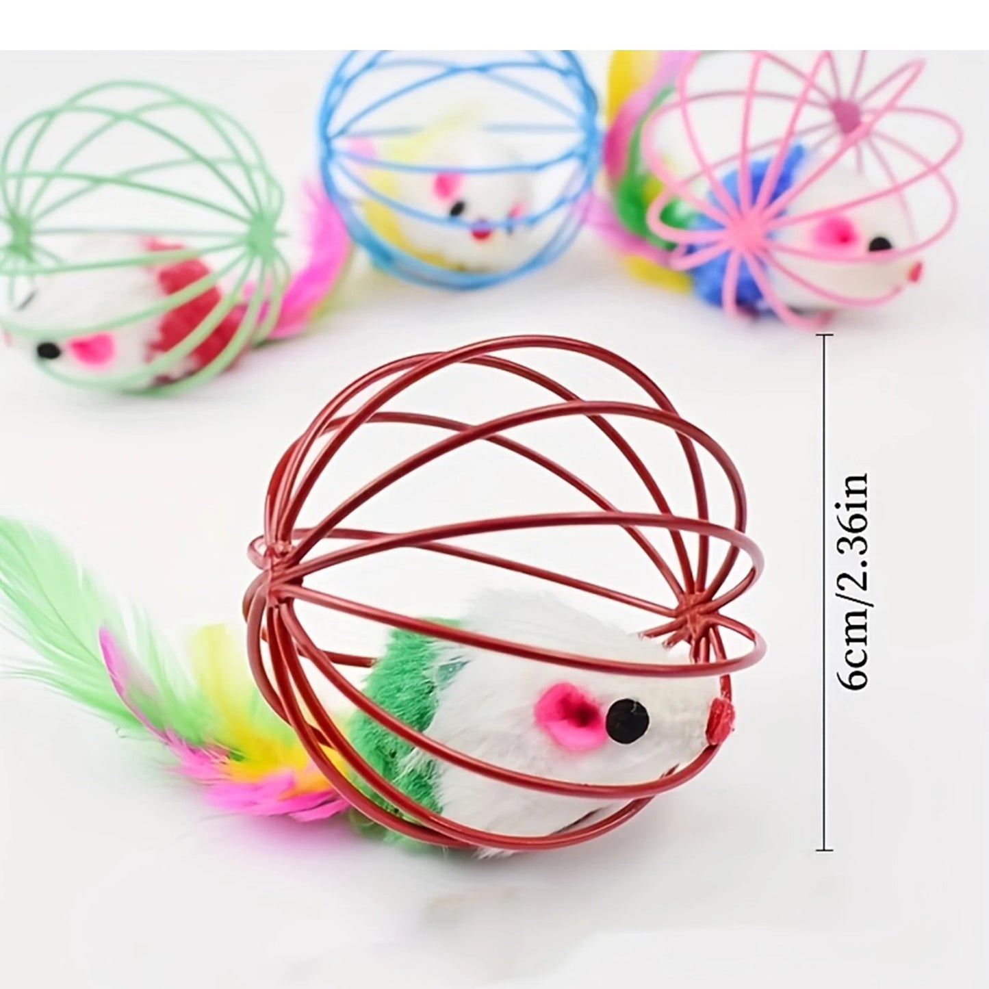 LISM CN Interactive Cat Teasing Toy Mouse Simulation