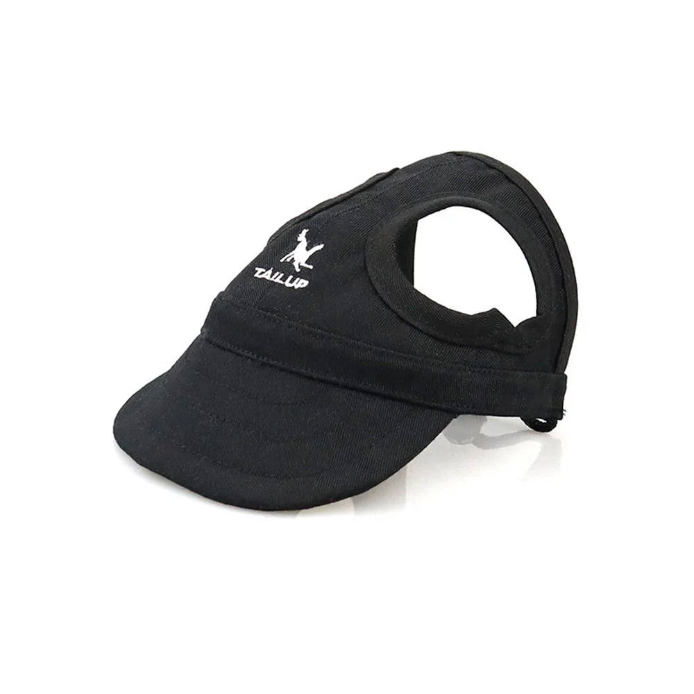 Pet Baseball Cap Sun Hat For Dogs And Cats With Ear Holes