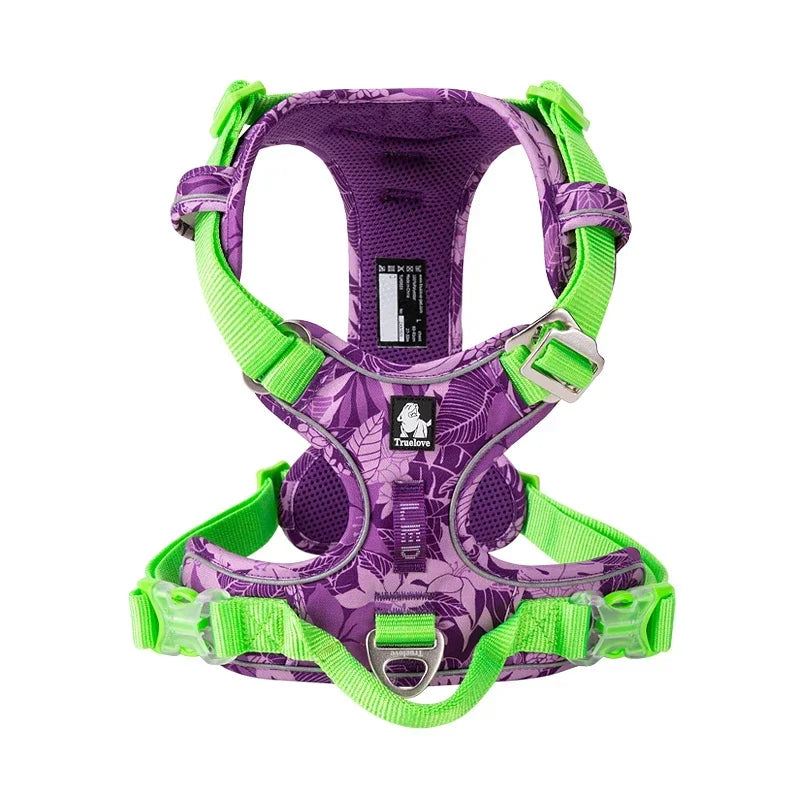 TrueLove Explosion-Proof Dog Harness Camouflage Reflective