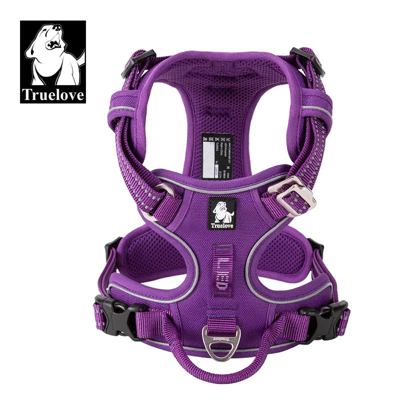 TRUELOVE Reflective Dog Harness No-Pull Adjustable Vest