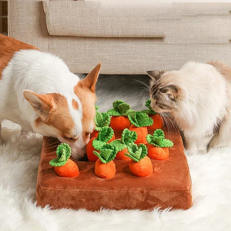Innovative Snuffle Mat Dog Toy for Interactive Treat Seeking Games
