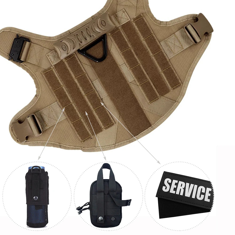 PETRAVEL Large Dog Harness And Leash Set For Training