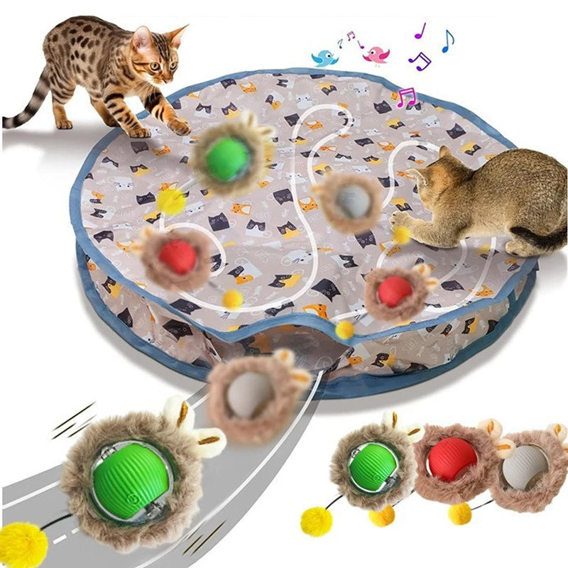 Smart Interactive Cat Toy Ball Motion Activated Indoor