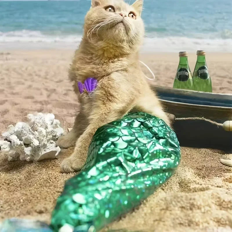 Pet Mermaid Tail Costume For Cats And Dogs Photo Props