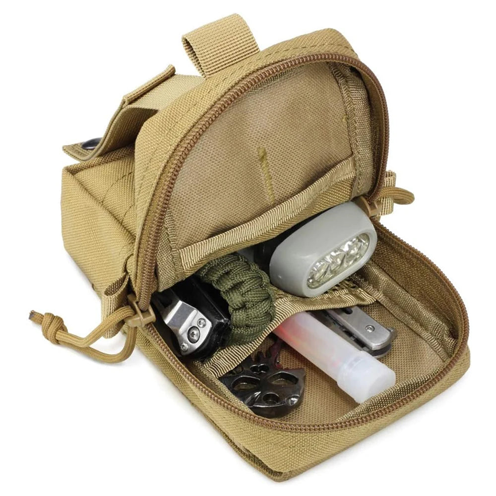 PETRAVEL Durable Dog Tactical MOLLE Pouch Set for Harness