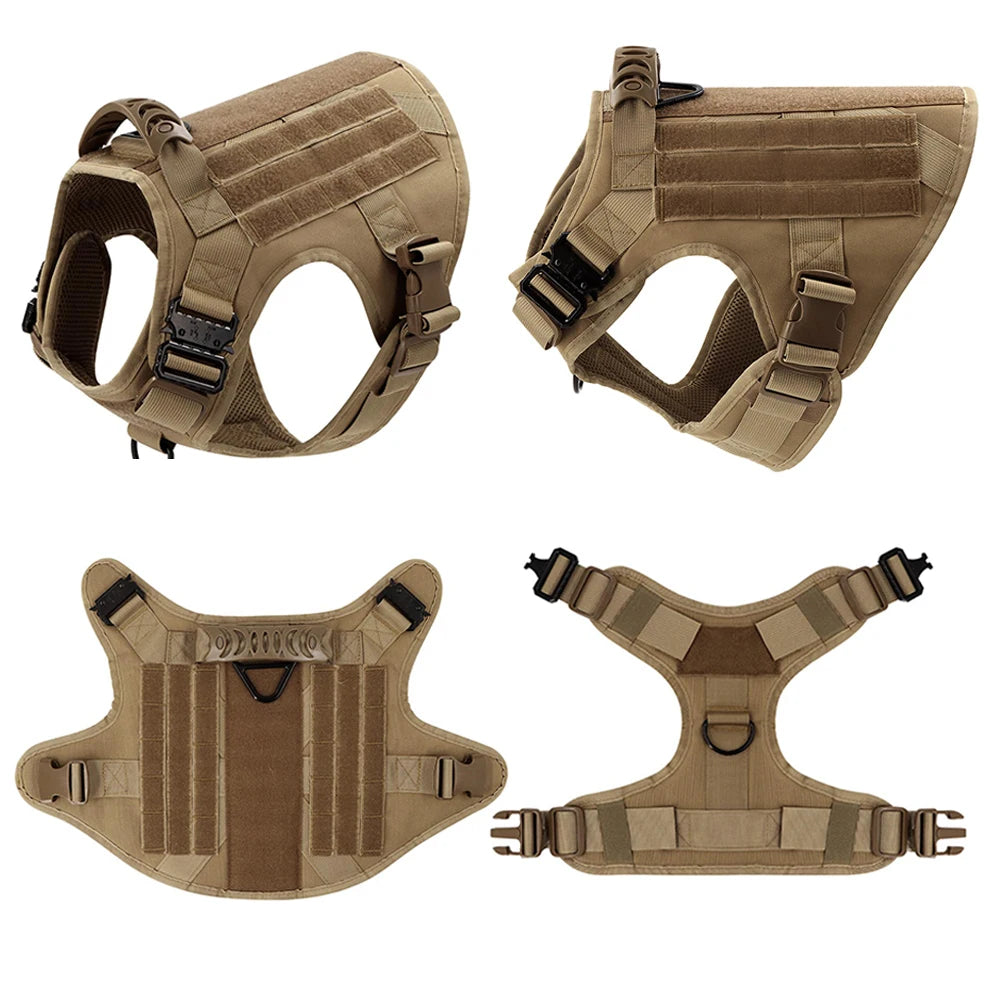 PETRAVEL Large Dog Harness And Leash Set For Training