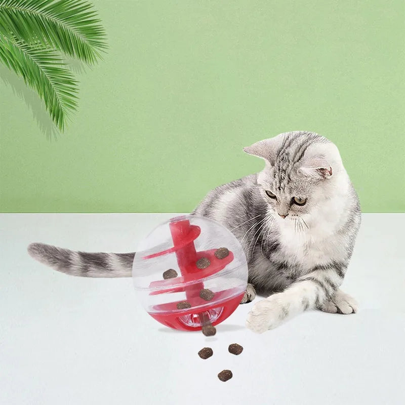 ZHUOJI Cat Spiral Ball Educational Toy For Chewing