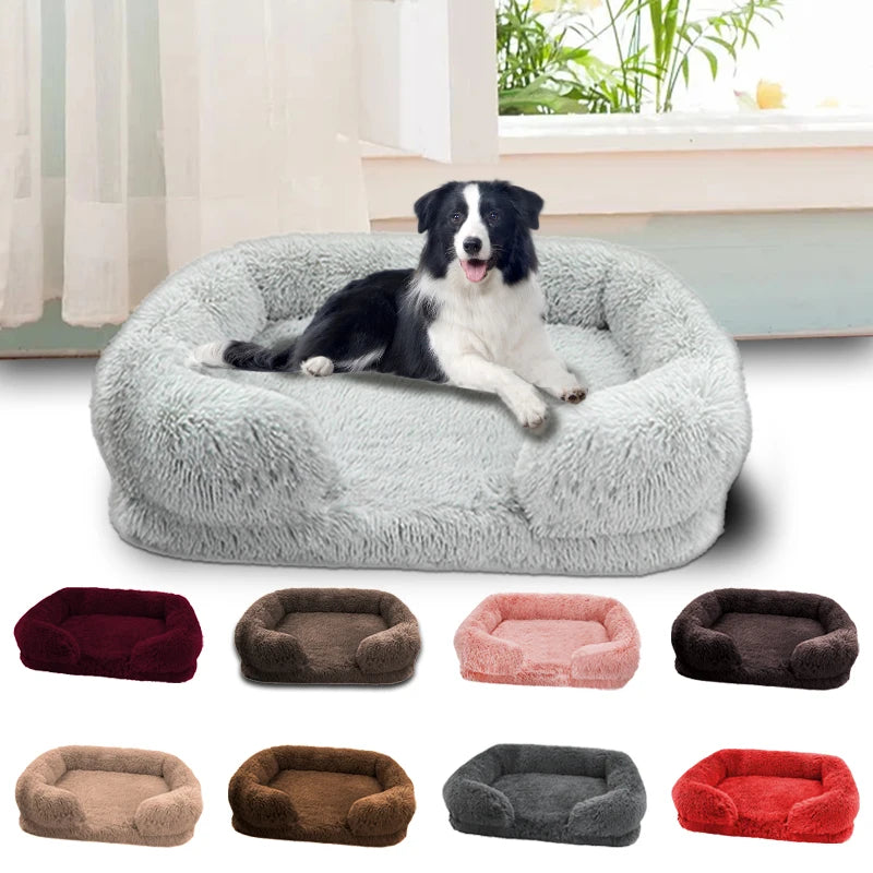 Orthopedic Large Dog Bed With Egg Sponge Washable Cover